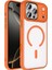 Apple iPhone 17 Pro Max Kılıf Wireless Şarj Özellikli Redclick Krom M-Safe Silikon Kapak 1