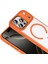 Apple iPhone 17 Pro Max Kılıf Wireless Şarj Özellikli Redclick Krom M-Safe Silikon Kapak 3