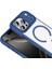 Apple iPhone 17 Pro Kılıf Wireless Şarj Özellikli Redclick Krom M-Safe Silikon Kapak 3