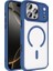Apple iPhone 17 Pro Kılıf Wireless Şarj Özellikli Redclick Krom M-Safe Silikon Kapak 4