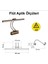 Flüt Aplik 35 cm LED Duvar Lambası 4000K Soft Beyaz 2
