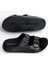 Rahat Taban Yapısı ve Dayanıklı EVA Uzun Ömürlü Kullanım Sunan kadın - erkek Terlik-Siyah 2