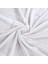 Keten Görünümlü Ekstrafor Büzgülü Beyaz Yüksek Kalite Tül Perde 3