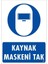Kaynak Maskesi Uyarı Levhası 25X35 Kod:20 1