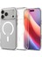 Apple iPhone 17 Pro Max Kılıf Sararmayan M-Safe Şarj Özellikli Şeffaf Kamera Çerçeveli Porto Kapak 2
