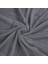 Keten Görünümlü Ekstrafor Büzgülü Koyu Gri Yüksek Kalite Tül Perde 3