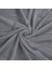Keten Görünümlü Ekstrafor Büzgülü Gri Yüksek Kalite Tül Perde 3