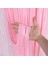 Bfs Soft Pembe Püsküllü Kapı Perdesi - Parti, Baby Shower, Cinsiyet Partisi 1x2 M 2