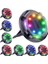 Bfs 4'lü Solar Panelli Kazıklı Zemin Solar Ledi 8+4 LED Rgb 1