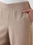 Lcw Modest Bej Beli Lastikli Geniş Paça Kadın Pantolon 3