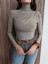 Omuz Bel Pile Detaylı Bluz 3