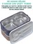 Bento 1000ML Lunchbox Yeni Koleksiyon 2 Katlı 3 Bölmeli Paslanmaz Çelik Sefer Tası Yemek Kutusu 2