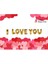 I Love You Temalı Altın Renk Set Balon 1
