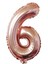 76 cm Rose Gold 6 Rakam 34 Inc Parti Malzemesi 1
