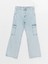 Lcw Jeans Indigo Wideleg Kadın Kargo Jean Pantolon 6