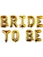 Bride To Be Yazılı Altın Renk Set Balon 1