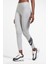 Sportswear Club High Rise Leggings Yüksek Belli Pamuklu Gri Tayt 1