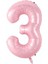 76 cm Pembe 3 Rakam 34 Inc Parti Malzemesi 1