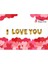 I Love You Temalı Altın Renk Set Balon 1