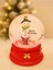 Yeni Yılın En Güzel Hediyesi Yılbaşı Kardan Adam Merry Christmas Figürlü LED Işıklı 9 cm Kar Küresi 2
