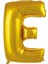 1 Metre Altın Renk Balon E Harfi 40 Inc Parti Malzemesi 1