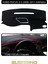 Ford Focus 2,5 (2008-2011) Kapaklıtorpido Koruma Halısı Siyah Kenar 1