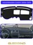 Volkswagen Caddy (2004-2015 )Torpido Koruma Halısı Mavi Kenar 1