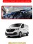 Renault Trafıc (2015-2022) Kapaklıtorpido Koruma Halısı Kırmızı Kenar 1