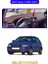 Seat Ibiza (1998-2001)TORPİDO Koruma Halısı Mavi Kenar 1