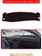 Toyota Carina E (1992-1997) T190TORPİDO Koruma Halısı Kırmızı Kenar 1