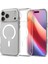Apple iPhone 17 Pro Kılıf Sararmayan M-Safe Şarj Özellikli Şeffaf Kamera Çerçeveli Porto Kapak 2
