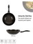 Granit Siyah Wok Tava | 26 cm | Yapışmaz Yüzey 3