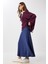 Uzun Saten Etek LGK0008 Lacivert 3