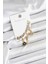 Pirinç Gold Renk Kadın Set Küpe - PRT3500EB08890 1