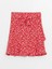 Lcw Kids Kırmızı Beli Lastikli Çiçekli Kız Çocuk Etek 3