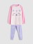 Bisiklet Yaka Polar Kız Çocuk Pijama Takımı (W5) 1