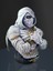 3D Marvel Comics Studios Moon Knight Büst-Titan Hero Series-Moonknight Aksiyon Figür-Avengers 3