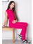 Fuşya Kız Çocuk Tatylı Croplu 2'li Takım 20244 4