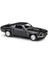 Oyuncak Metal Model Araba 1/36 Çek Bırak Siyah 1969 Ford Mustang 2