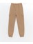 Lcw Kids Bej Beli Lastikli Kız Çocuk Jogger Eşofman Altı 3