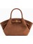 Jw Peı Hana Mini Suni Süet Tote Kahverengi Çanta 1