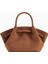 Jw Peı Hana Mini Suni Süet Tote Kahverengi Çanta 3