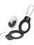 Tagsafe Rope Steel Taşınabilir Anahtarlık Kaybolmaya Karşı Güvenli Metal Halat ile Asılabilir Airtag Kılıf 2