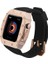 Ile Uyumlu Watch 7 45MM Krd-65 Kordon Siyah-Rose Gold 1