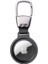 Tagsafe Hooksteel Taşınabilir Anahtarlık Darbeye Dayanıklı Metal Askılı Airtag Kılıf (Siyah) 2
