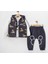 Erkek Bebek 3’lü – Yelek, Sweatshirt & Alt Takım 07173A 2