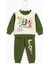Erkek Bebek Şardonlu Baskılı 2’li Eşofman Takımı Alt Üst Takım 06123Y 3