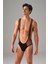 Siyah Erkek File Kumaş Askılı Jockstrap Body 3053 1