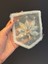 14X12 cm Boncuk Pul Işleme Lotus Cep Arma Dikiş Aplike 3