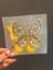 11X11 cm Ütü Ile Yapışan Sarı Kelebek Transfer Baskı Arma 1
